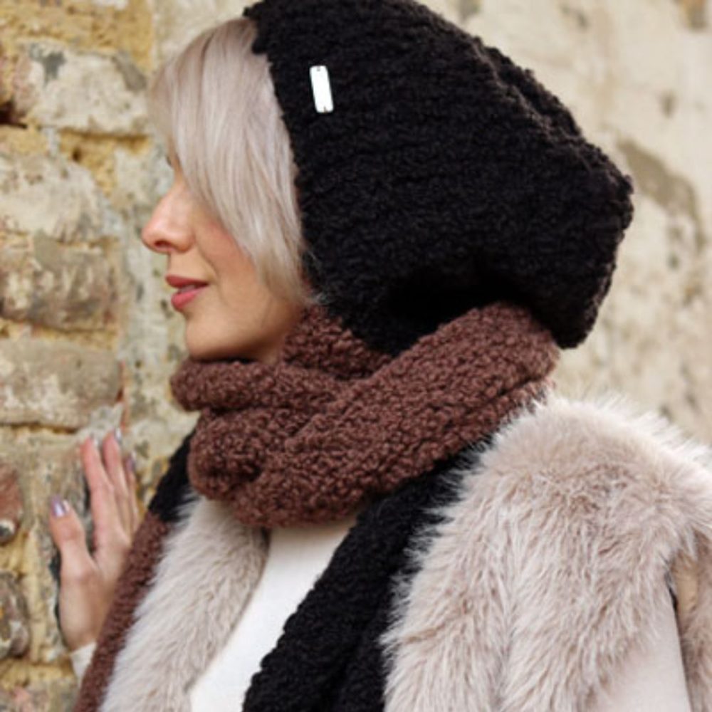Boucle Wollen MutsSjaal