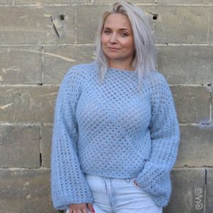Alpaca Granny Square Sweater