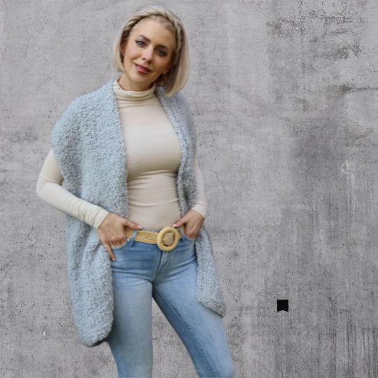 Merino Oversized Vest