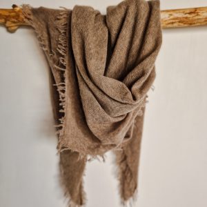 Elegante damespuntsjaal van cashmere, lichtgewicht en comfortabel